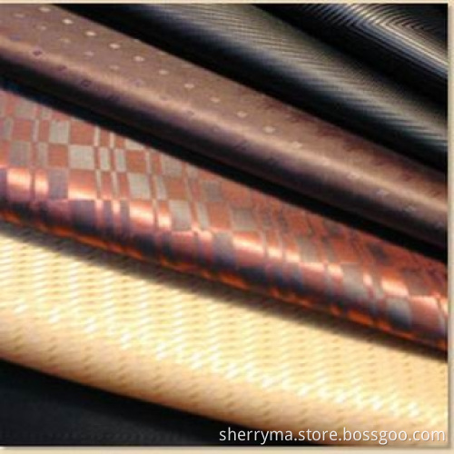 hett sälja 100% poly tvåfärgat satin jacquard 300 CM gardintyg för sängkläder